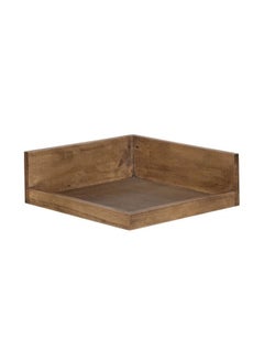 Home Gallery 3 Piece Square Solid Wood Corner Shelf 20x20/25x25/30x30 cm  - Image 3