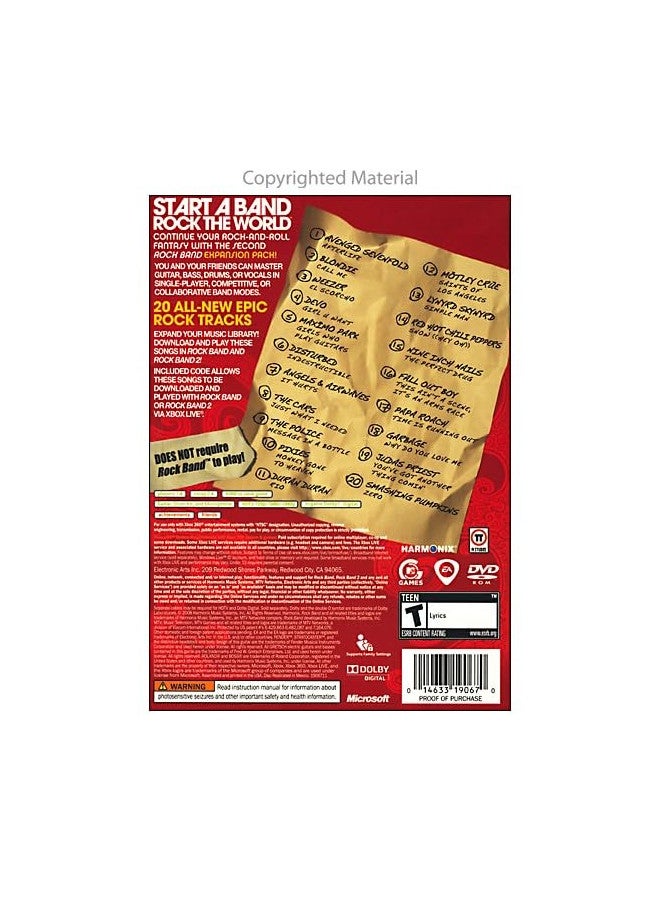 Electronic Arts Rock Band Track Pk Vol2 Xbox 360 - Image 2