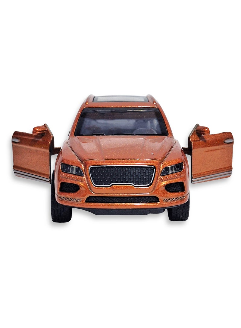 Vintage Alloy Classic Car Model, Collectible Metal Automobile Replica, Nostalgic Retro Vehicle Ornament, Ideal for Party Display, Decorative Desktop Collectible, Non-Electric - Brown - Image 3