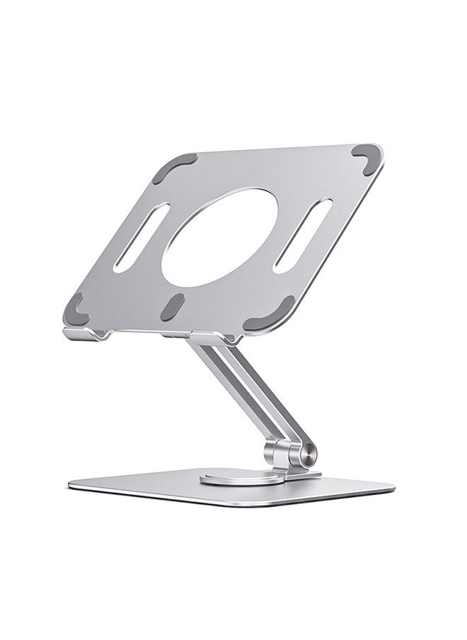 FlashHawk - Aluminum iPad Stand,Rotatable Height Adjustable Tablet Holder for 14 inch - Image 1