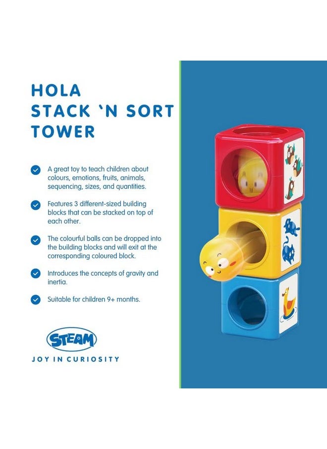Smartcraft Smartcraft Stack N Sort Tower Game  - Image 3