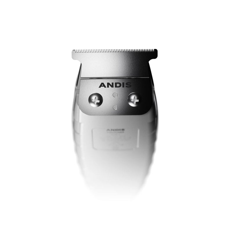 Andis 04780 Professional T-Outliner Beard & Hair Trimmer for Men with Carbon Steel T-Blade, Bump Free Technology – Corded Electric Beard Trimmer, GTO, Grey - Image 2