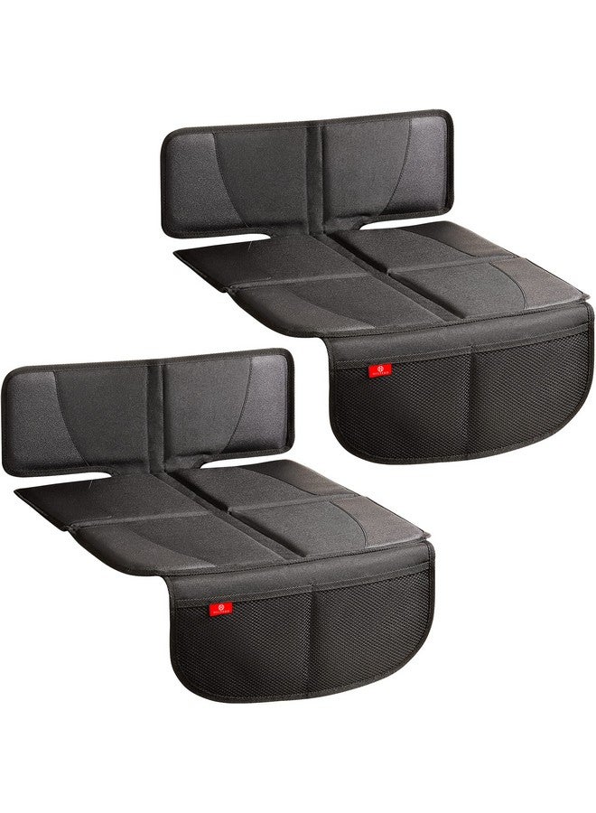 Helteko Car Seat Protector With Thickest Padding 2 Pack Car Seat Mat For Child Baby Carseat Auto Seat Protector From Waterproof & Stain Resistant Material For Leather And Fabric Seats - Image 2