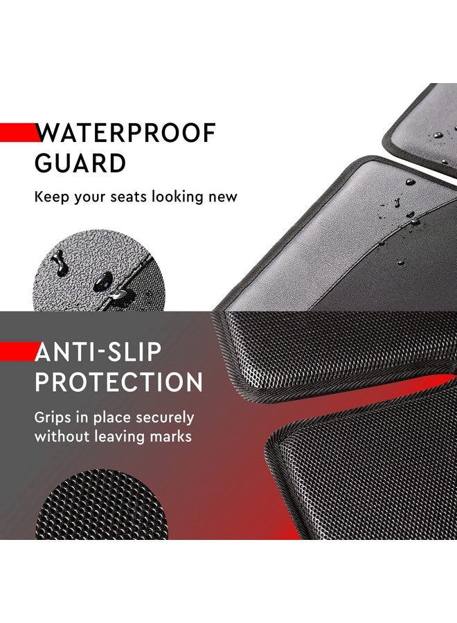 Helteko Car Seat Protector With Thickest Padding 2 Pack Car Seat Mat For Child Baby Carseat Auto Seat Protector From Waterproof & Stain Resistant Material For Leather And Fabric Seats - Image 5