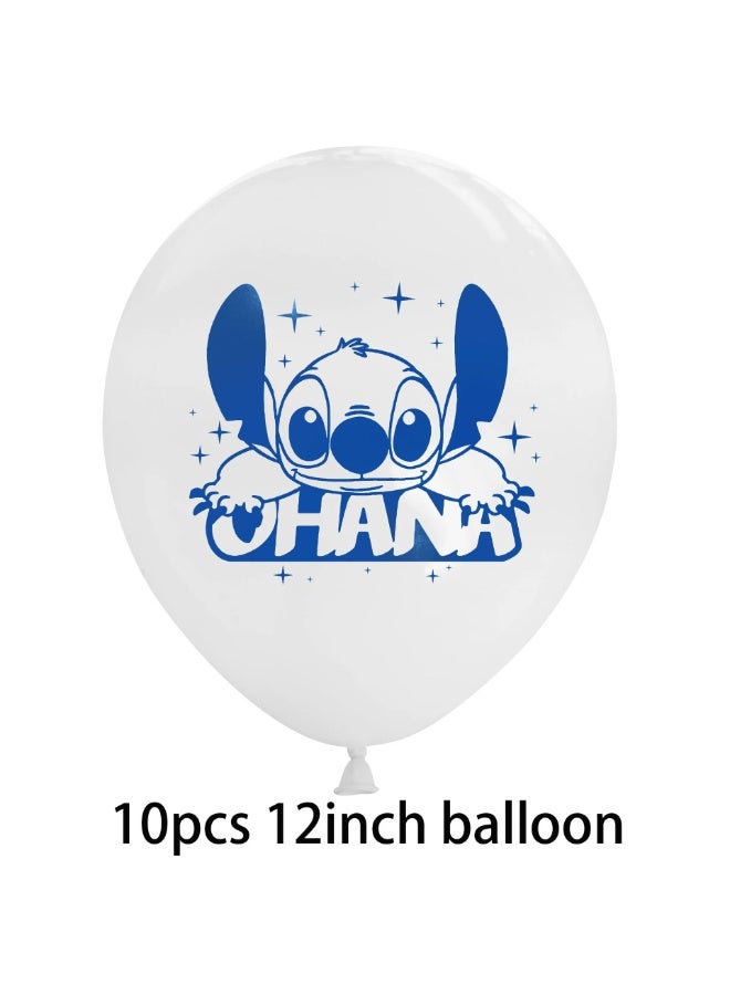 ستيتش مجموعة من 6 بالونات بطابع ليلو وستيتش - Image 3