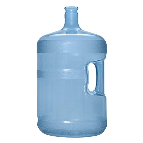 Geo Brio 5 Gallon Plastic Crown Cap Reusable Water Bottle Container - Image 1