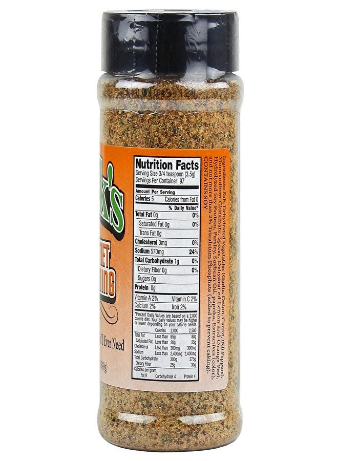 JACKS Jack's Seasoning 12oz Gourmet Seasoning Special Blend Spices for Steak Seafood Pork Hamburgers and more - Image 2