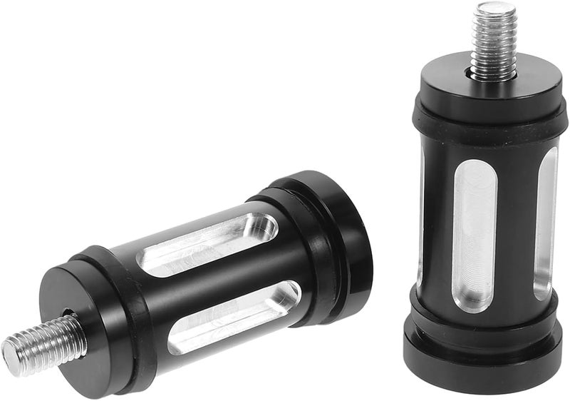 Healeved 2pcs CNC Billet Black Shift Lever with Foot Pegs Compatible with Xl883 1200 X48 Cruiser Touring and Softail Motorcycle Gear Shift Assist - Image 1