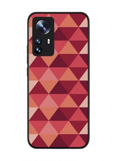 Rugged Black edge case for Xiaomi 12 Pro Slim fit Soft Case Flexible Rubber Edges Anti Drop TPU Gel Thin Cover - Topsy Turvy Triangles