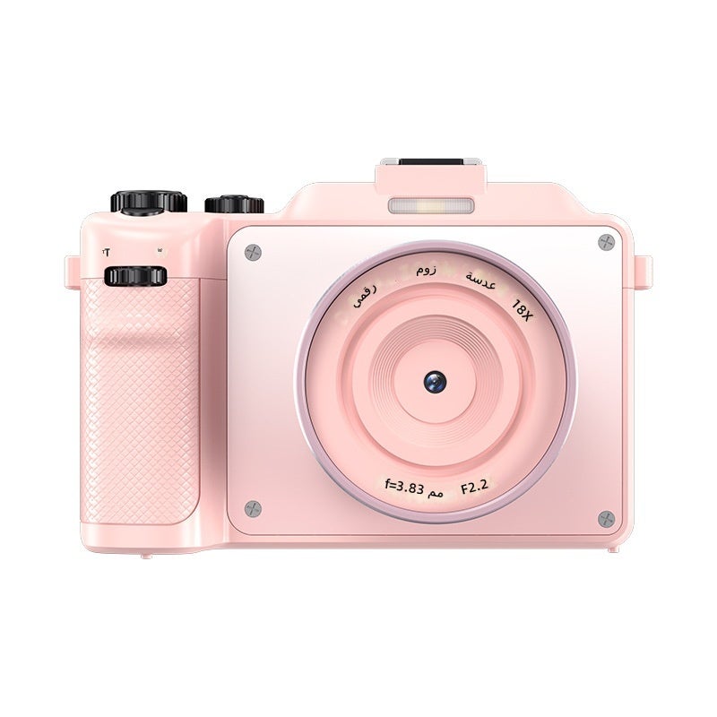 Black 8K Digital Camera for Students, HD CCD Lens, Front & Rear Selfie Mirror - Image 5