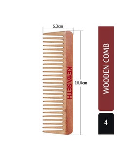 Keya Seth Aromatherapy, Neem Wooden Comb Wide Tooth For Hair Growth For Men & Women All Purpose Large Size Perfect Hair Setter - pzsku/Z4FB556C353CD0B3E12B8Z/45/_/1735567024/01586aa7-f82d-43e0-8b6c-2487c0392e57