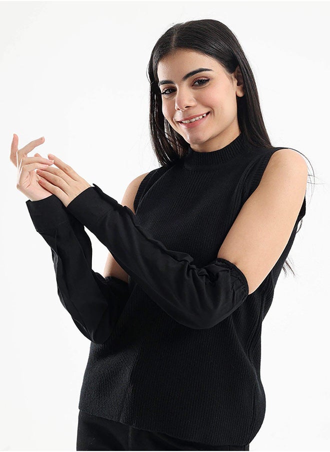 Carina - Detachable Sleeves with Buttoned Cuffs - Image 1