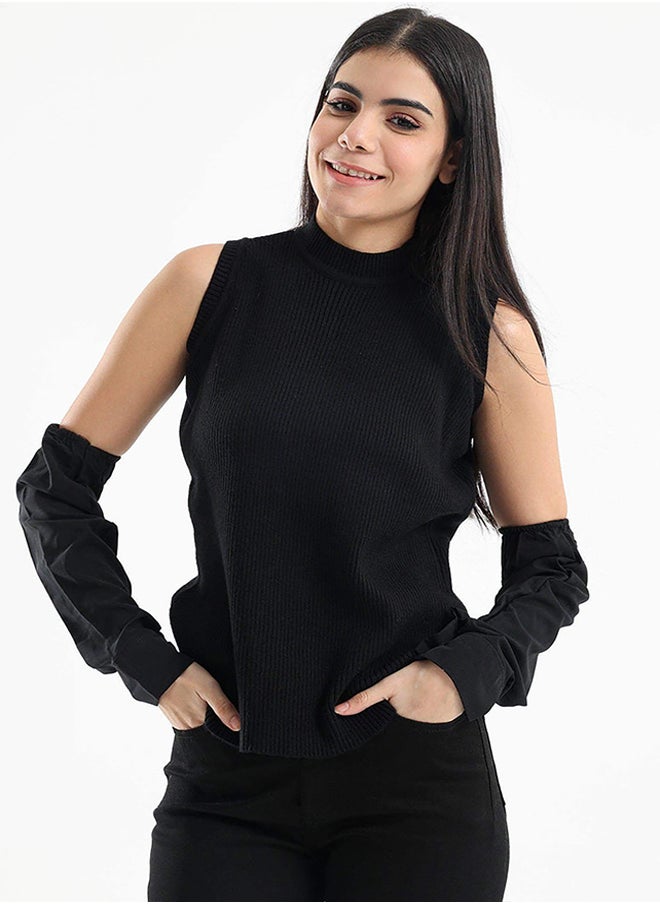 Carina - Detachable Sleeves with Buttoned Cuffs - Image 1