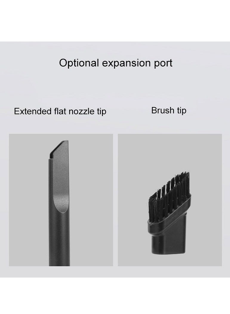 2 in 1 Cordless Handheld Vacuum Cleaner and Air Duster, 16000pa Foldable Air Duster Car Vacuum Portable Keyboard Cleaner for Car - Image 5
