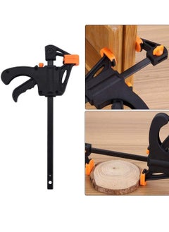 Y&D Quick Grip Clamps, Woodwork Ratchet Bar Clamp F Wood Clamps Set One Handed for Fast and Easy Clamping Applications distance 2 Pack 6 inch  - Image 2