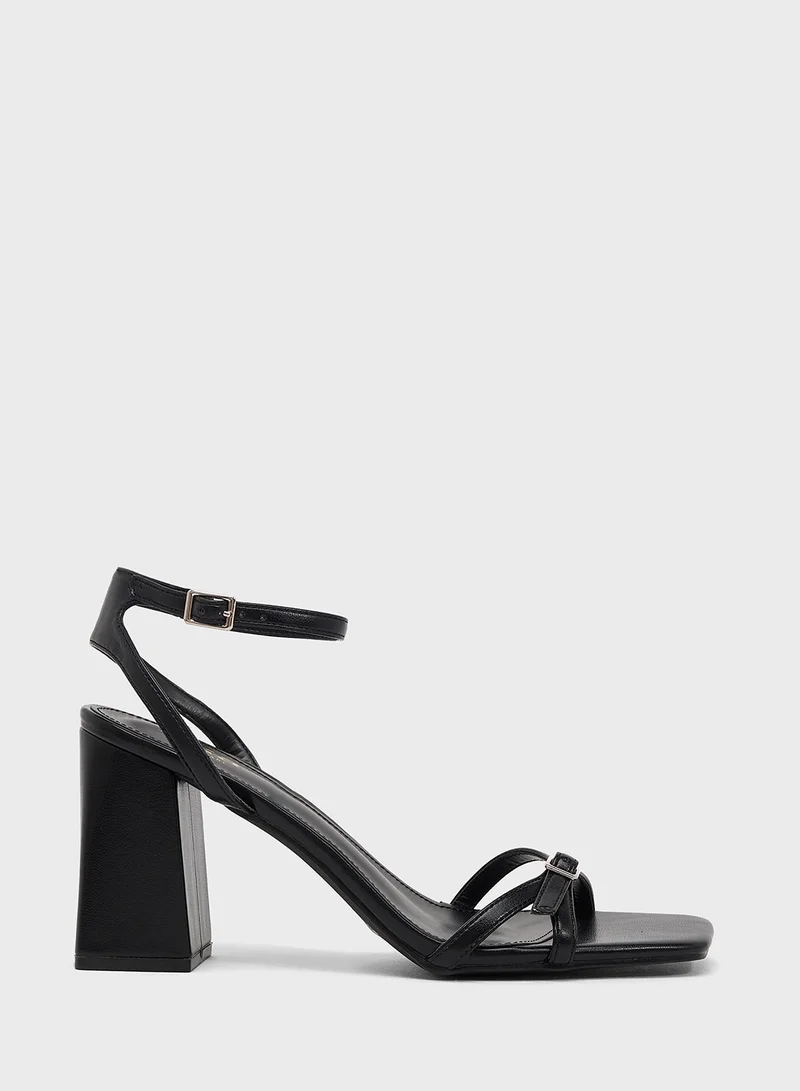ELLA High Heel Sandal With Ankle Strap