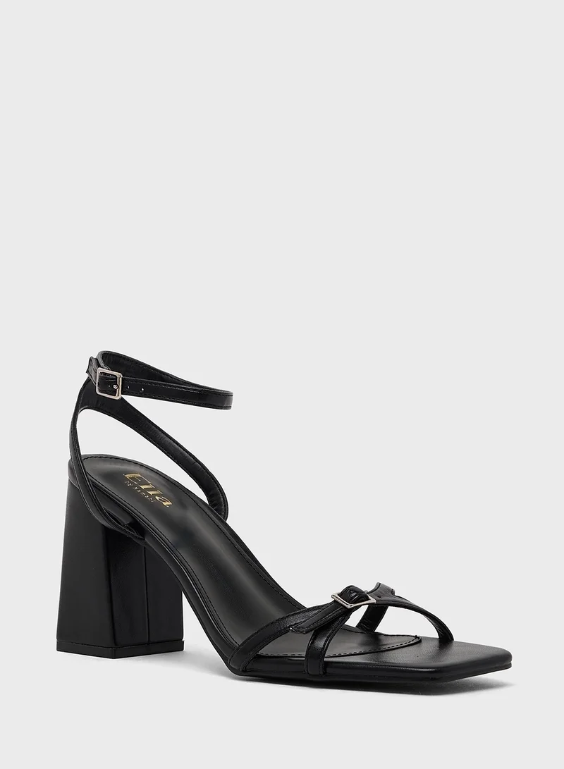 ELLA High Heel Sandal With Ankle Strap