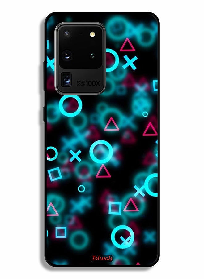 Tolwak Samsung Galaxy S20 Ultra Protective Case Cover Squid Game Icons Small - Image 2