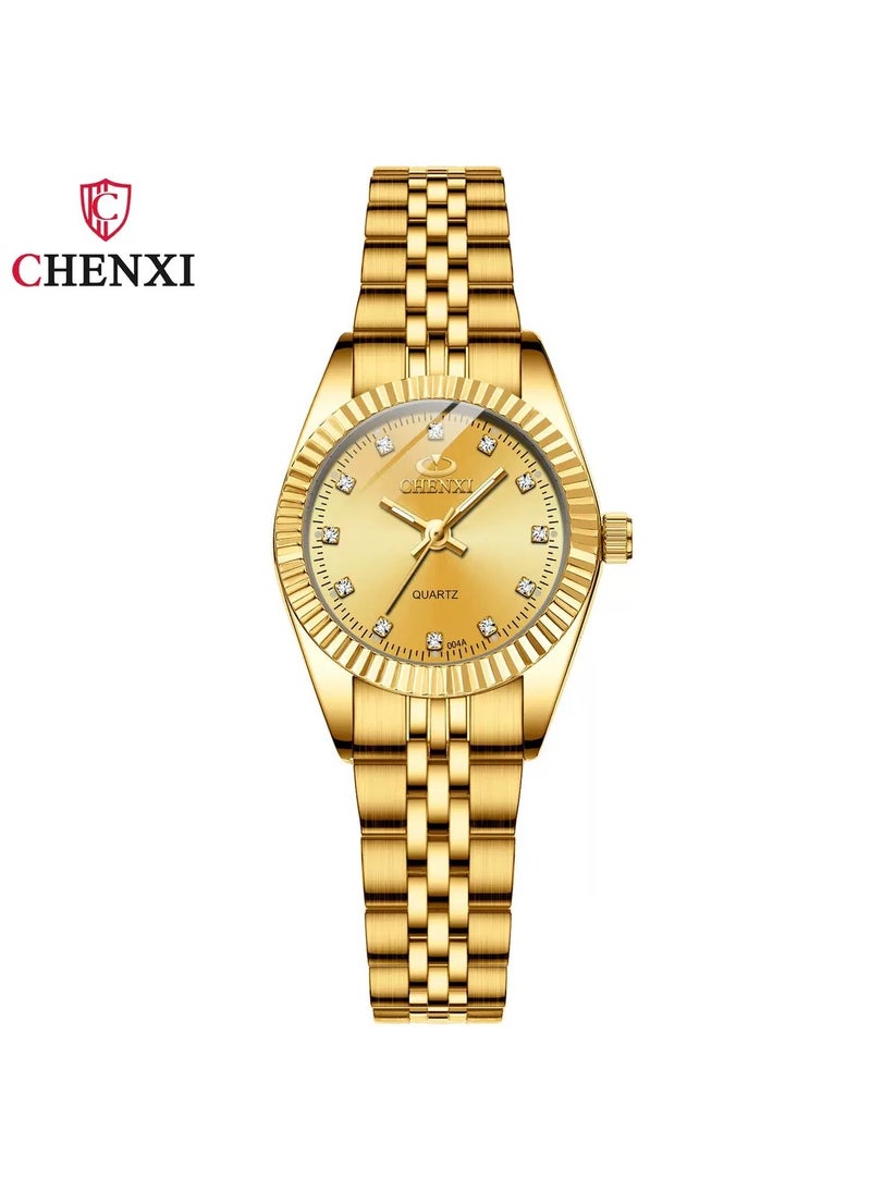 Chenxi - Women's Classic Quartz Analog Wrist Watch Gold - Image 1