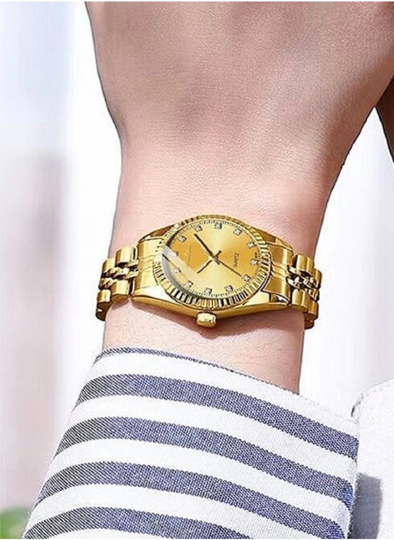 Chenxi - Women's Classic Quartz Analog Wrist Watch Gold - Image 1
