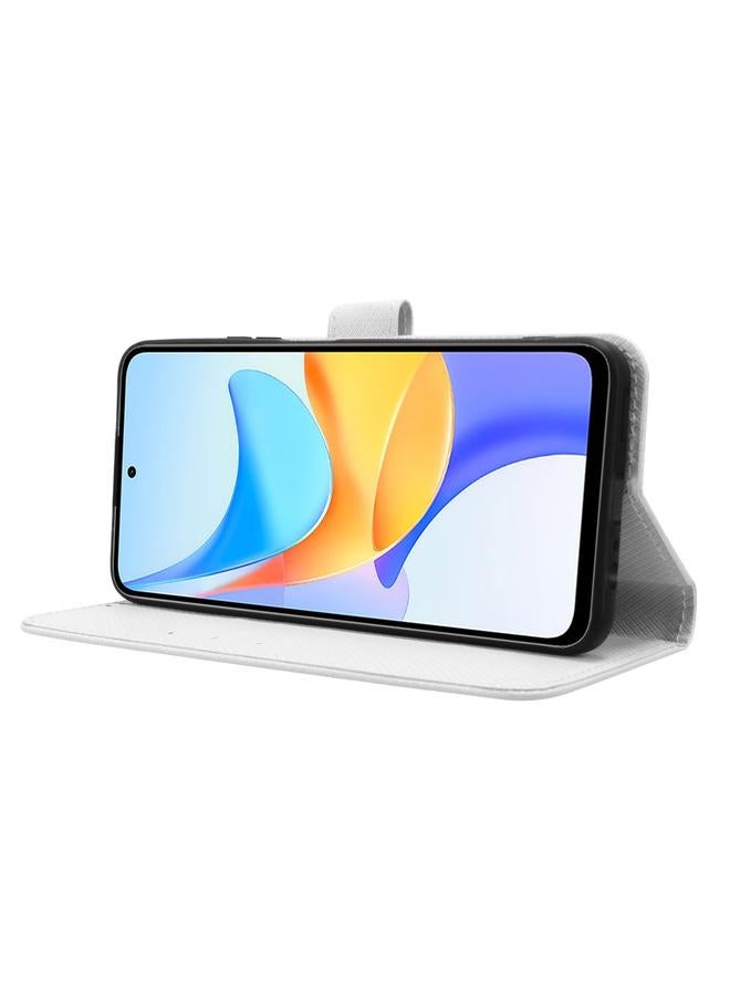 اس-توب جراب هاتف Honor Play 50 Plus مصنوع من الجلد بتصميم ماسي - Image 5