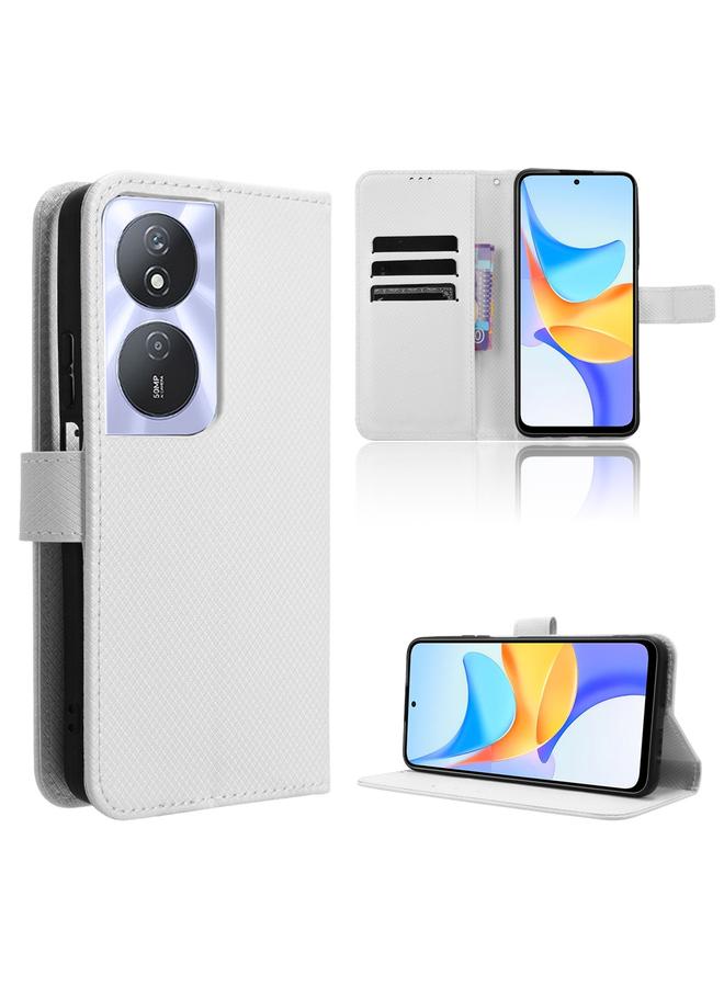 اس-توب جراب هاتف Honor Play 50 Plus مصنوع من الجلد بتصميم ماسي - Image 1