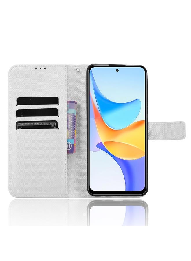 اس-توب جراب هاتف Honor Play 50 Plus مصنوع من الجلد بتصميم ماسي - Image 4