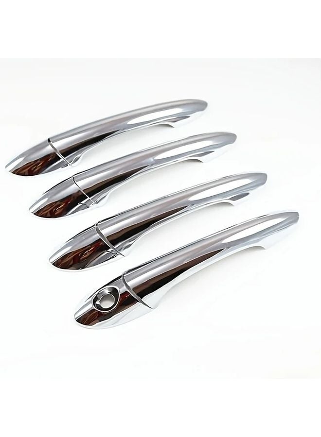 4pcs Chrome Door Handle Covers For Hyundai Sonata Sedan 2011 2012 2013 2014 - Image 1