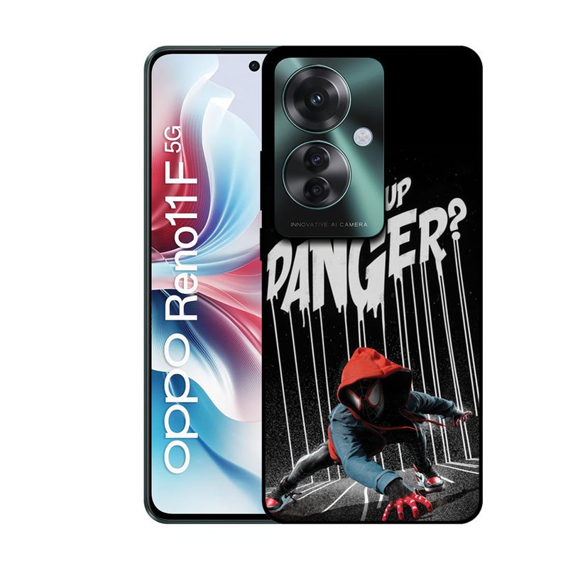 EYE CATCH Printed Protective Case Cover For Oppo Reno 11 F -  What's Up Danger - Image 1