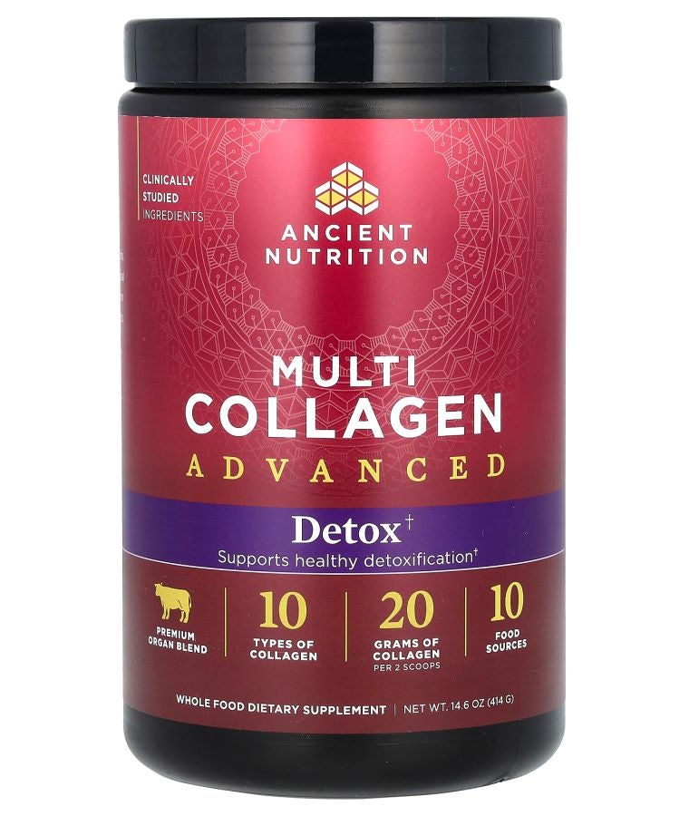 Ancient Nutrition Multi Collagen Advanced Detox 14.6 oz (414 g)