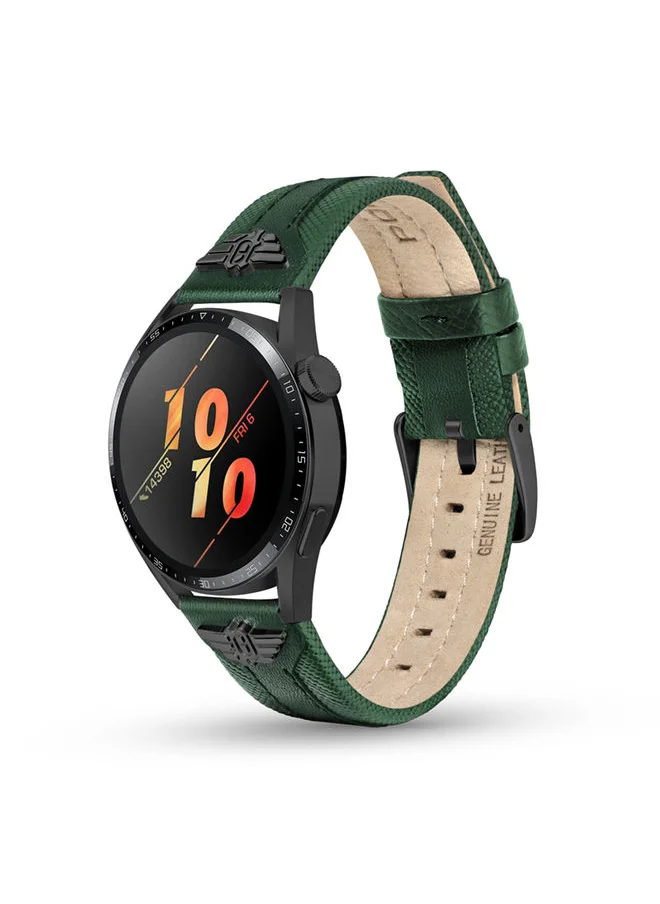 POLICE Wings Green Leather Watch Straps