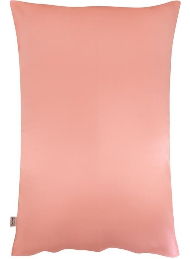 Bare Face Mulberry Silk Pillowcase | Regular Size Pink | Soft & Luxurious Silk Pillow Cover for Hair & Skin Care - Image 3