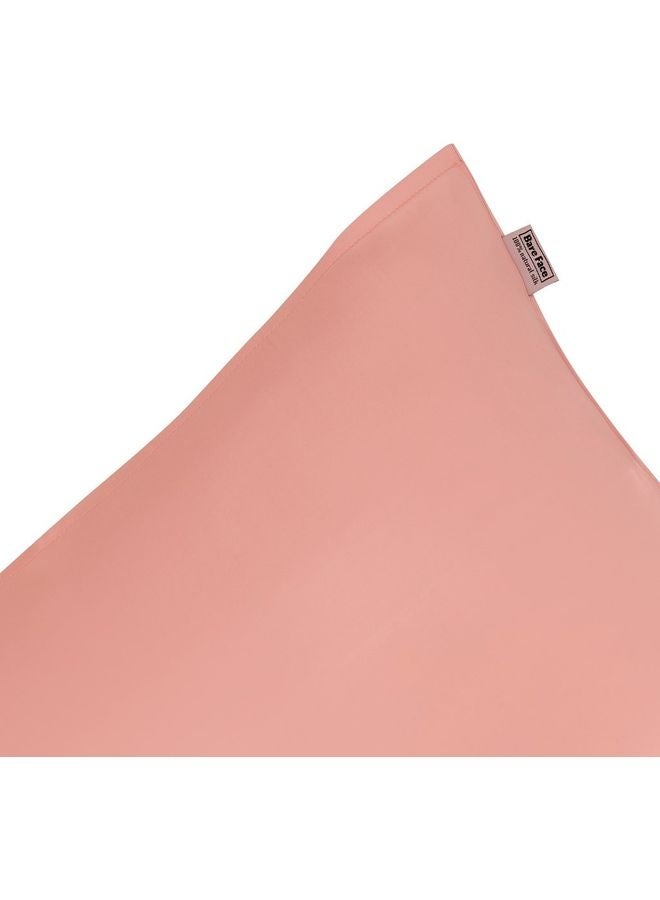 Bare Face Mulberry Silk Pillowcase | Regular Size Pink | Soft & Luxurious Silk Pillow Cover for Hair & Skin Care - Image 4