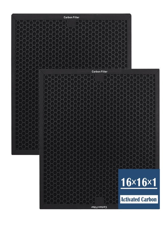 DAODEFUL Carbon Filter 500 for Drieaz HEPA500 16'' x 16'' x 1'' & BlueDri & VEVOR Air Purifier, Air Scrubber Actived Carbon BD-AS-550 F301H - 2 Pack Activated Filter - Image 5