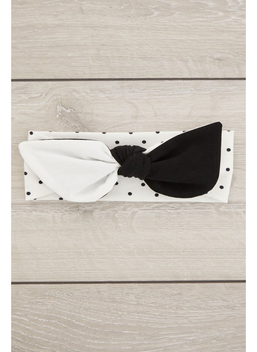 Black White Handmade Soft Rabbit Ear Natural Cotton Combed Baby Kids Girls New Style Bandana - pzsku/Z4FB671A551FF409EE0C7Z/45/_/1725613253/1fd4e574-237e-49c9-9592-253097a02773