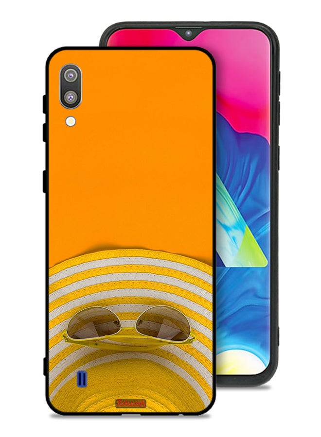Tolwak Samsung Galaxy M10 Protective Case Cover Glasses Hat - Image 1