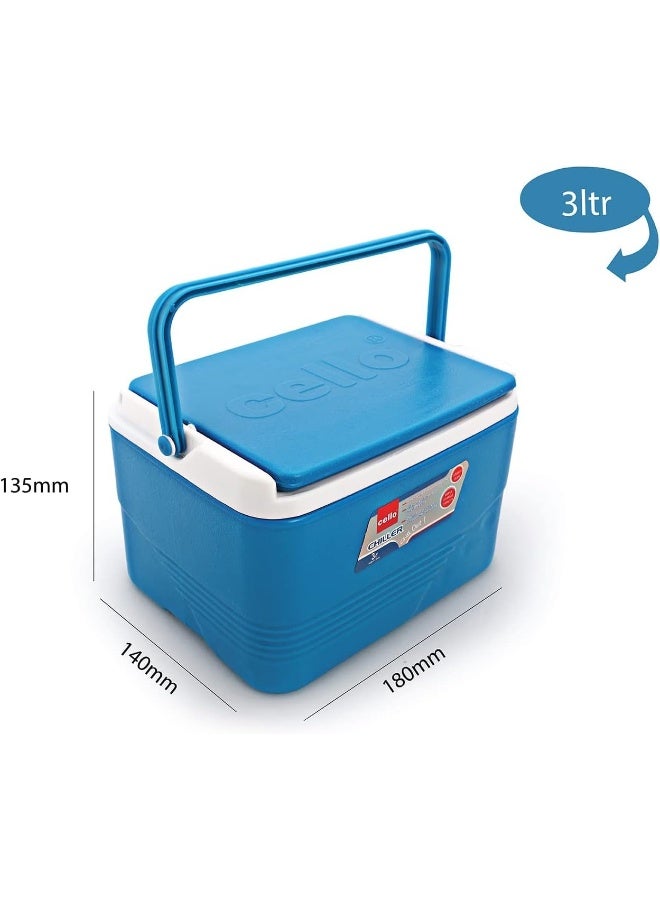 Cello Plastic Chiller Ice Packs, 3 Litres, Blue - Image 5