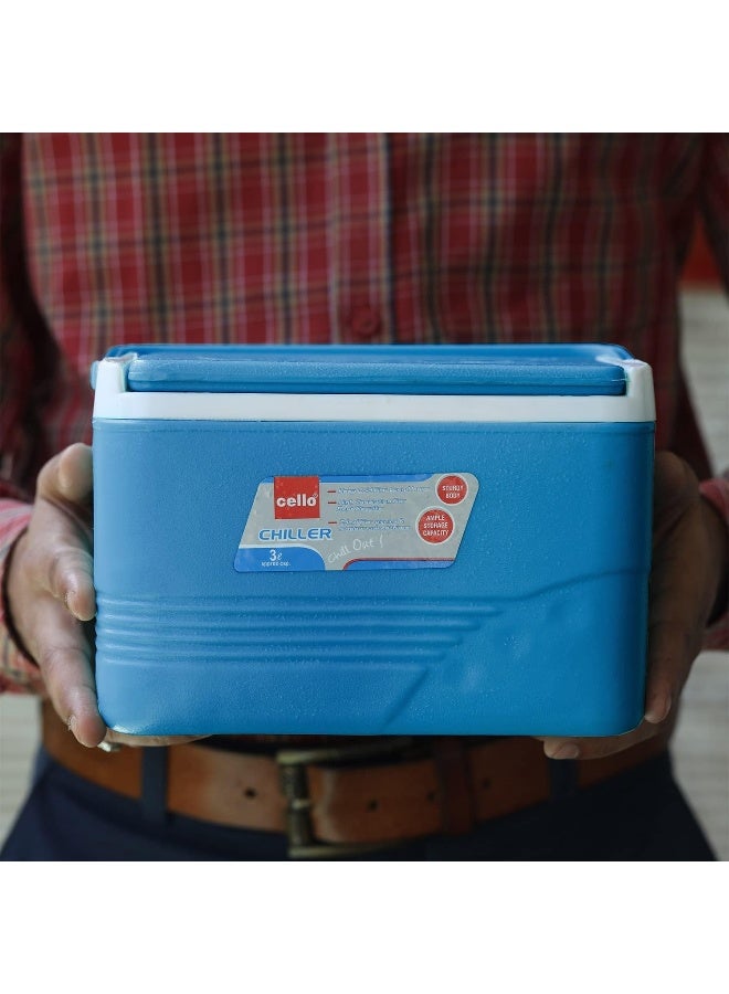 Cello Plastic Chiller Ice Packs, 3 Litres, Blue - Image 3