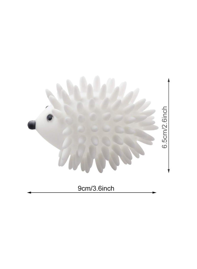 3 قطعة كرات مجفف القنفذ قابلة لإعادة الاستخدام كرة النيص لآلة التجفيف مكافحة ساكنة كرات غسيل الملابس الناعمة - Image 5