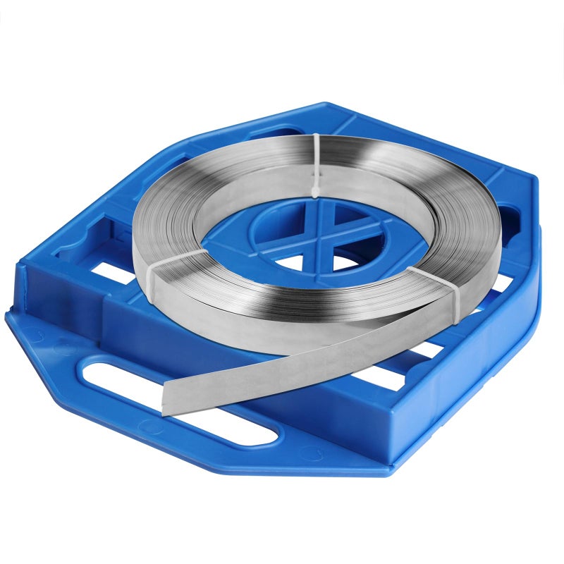 MOUNTAIN_ARK 304 Stainless Steel Strapping Band Coil  12 x 95 Roll Packing Tensioner Strap