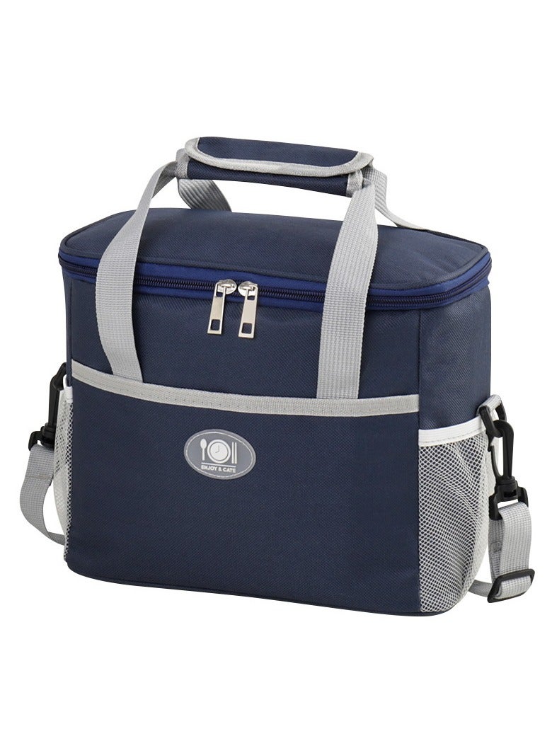 Jorunb Lunch Box Bag, Insulated Lunch Bag, Waterproof Lunch bags for Women, Man, Office, Work, School, Beach, Picnic, Fishing, Hiking, Travel, Thermal Leak-proof Cooler Tote Bag (Grey) - Image 1