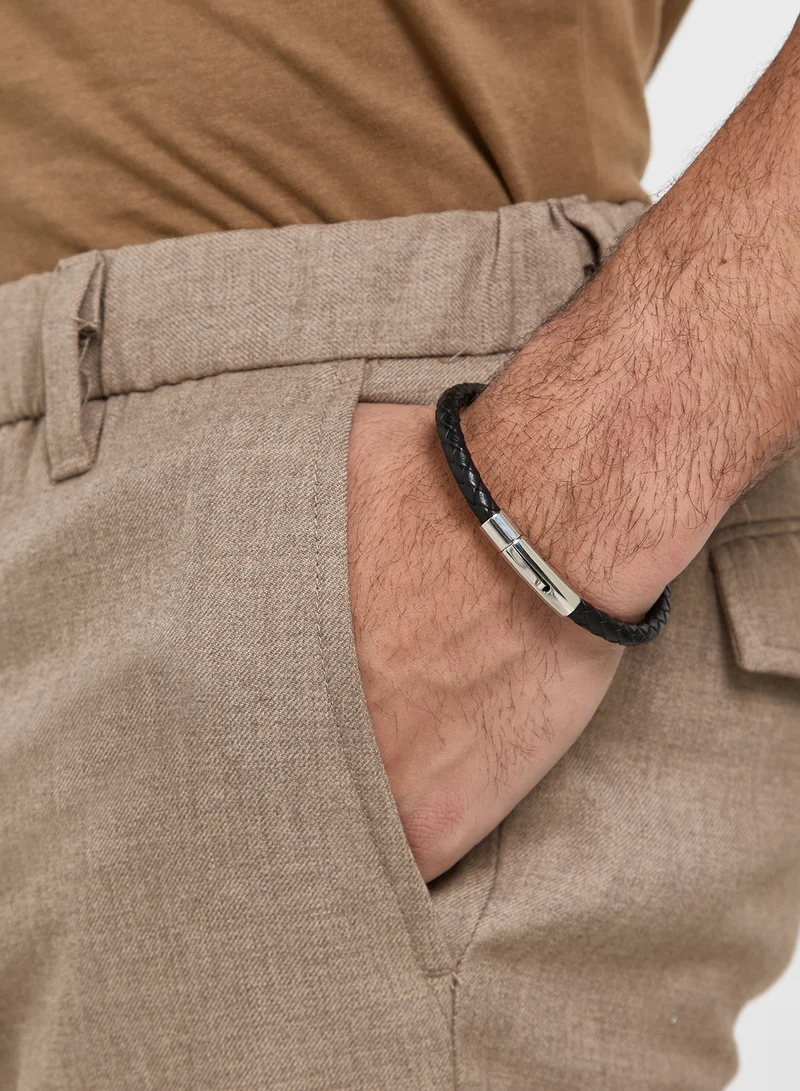 سفنتي فايف Slim Braided Bracelet