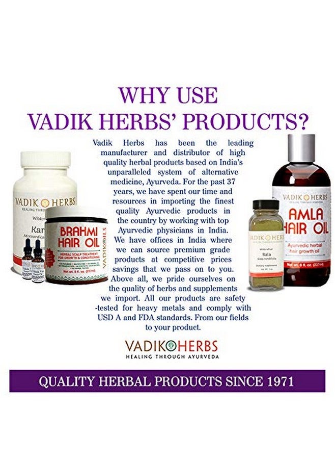Vadik Herbs - Certified Organic Jatamansi Spikenard Root (Nardostachys Jatamansi) Powder(100 Vegicaps)Made With Potent Extract Powder1 Cap Daily ~ Over 3 Month Supply - Image 1