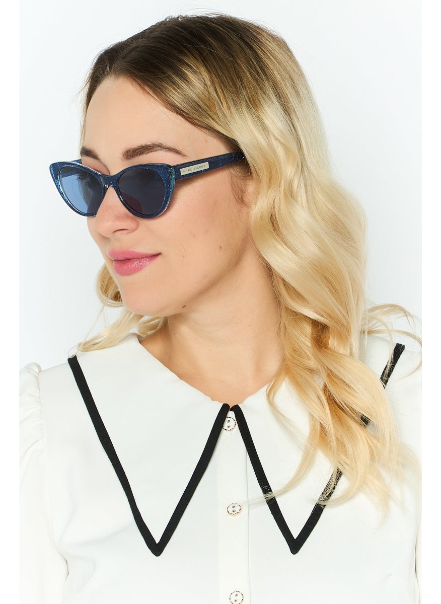 Marc Jacobs - Women MARC 425/S Cat-Eye Sunglasses, Blue - Image 1