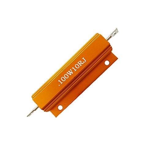Comidox Set of 5 100W Watt Shell Power Aluminum Housed Case Wirewound Resistor 10R Ohm - Image 2