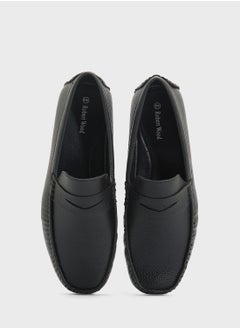 Robert Wood Saddle Details Smart Loafers  - Image 3