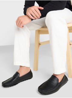 Robert Wood Saddle Details Smart Loafers  - Image 5