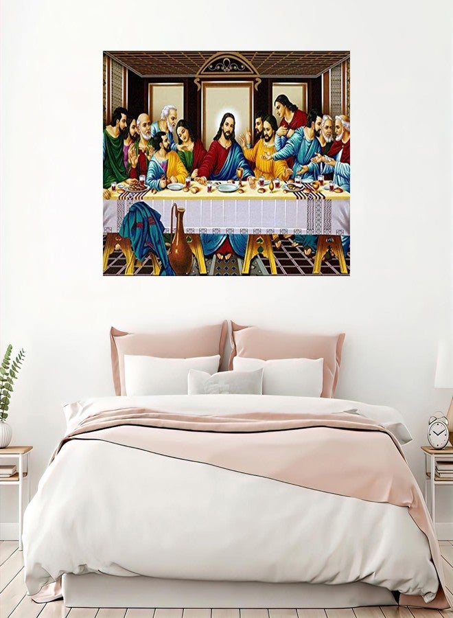 wallpics Lord Jesus Christ Religion Painting Poster Waterproof Vinyl Sticker for Home Decor (12X18 Inches, Multicolour) can12060-1 - Image 4