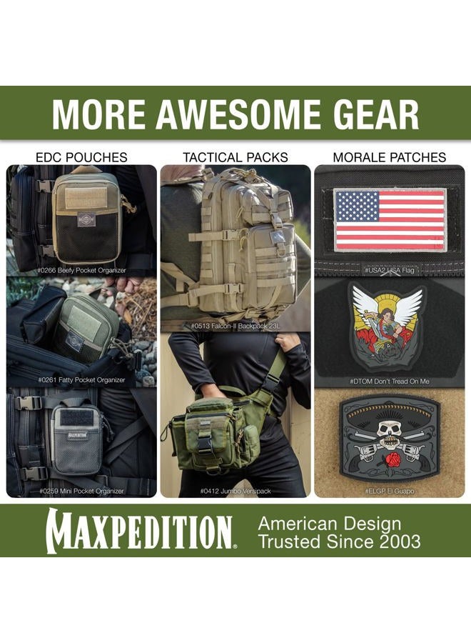 MAXPEDITION Positive Grip Zipper Pulls (Small, Gray) Pack of 6, Zipper Pull Replacement for Tactical Backpack, EDC Pouch, Bug Out Bag & Luggage, Sling Pull Tab, PZSGRY - Image 5