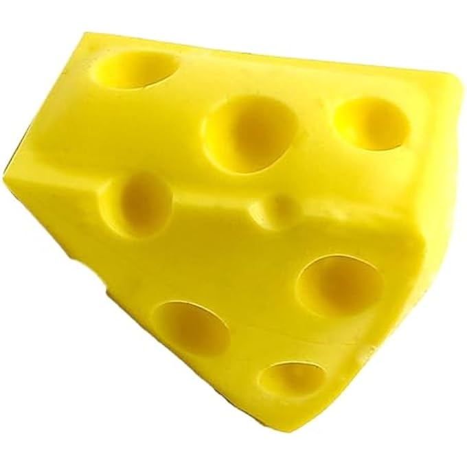 POENVFPO Cheese Squeeze Toy, to Relieve Stress, Durable Material for Office and Home - Image 3